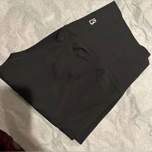 Lit Laser Cut Legging - Onyx Black (XL)